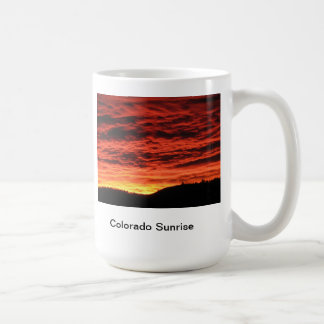 Caneca De Café Nascer do sol de Colorado
