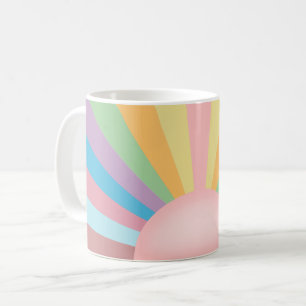 Caneca De Café Nascer do Sol Rosa