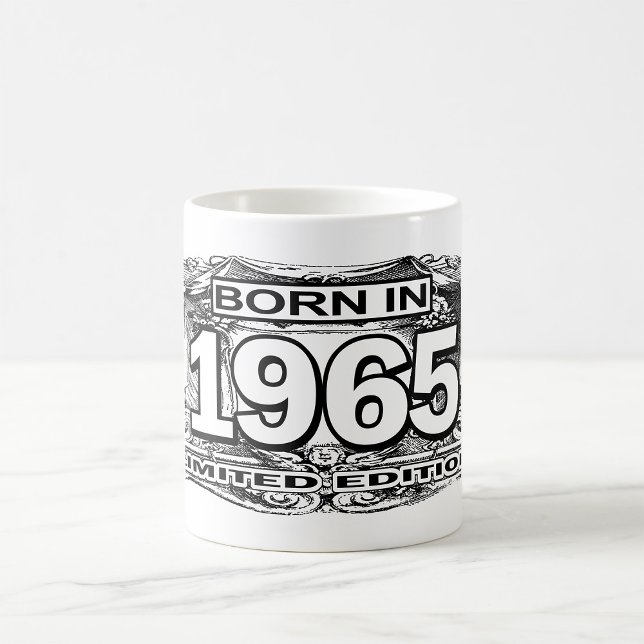 Caneca De Café Nascer Em 1965 Edição Limitada Da Coffee Mug (Criador carregado)