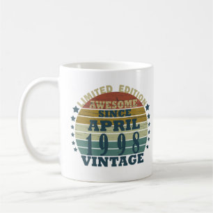 Caneca De Café Nascer em abril de 1998