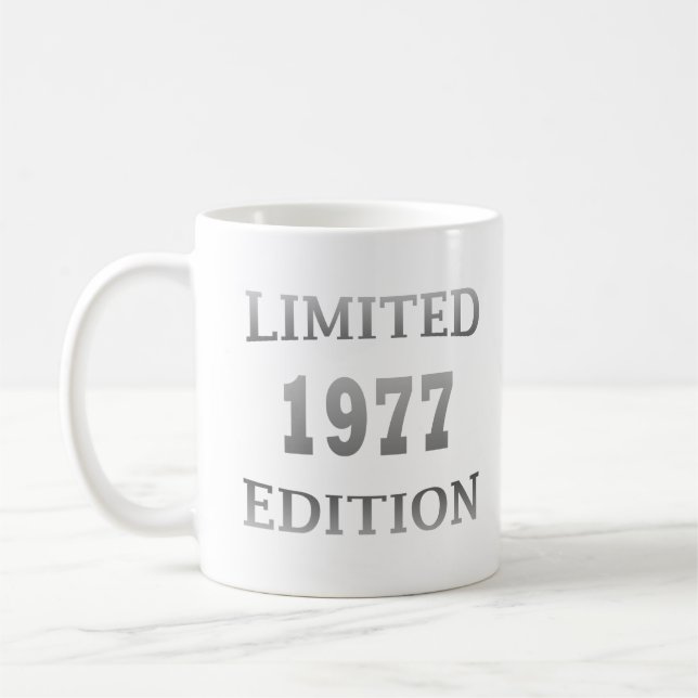Caneca De Café Nascer em edição limitada de aniversário de 1977 (Esquerda)