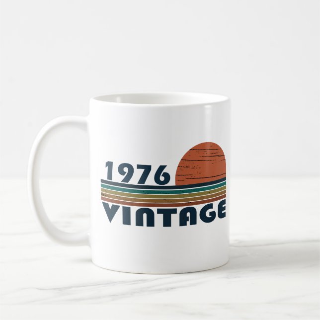 Caneca De Café Nascer em presente de aniversário de 1976 (Esquerda)