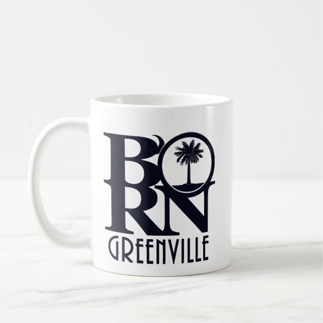 Caneca De Café NASCER Greenville SC 11oz (Esquerda)