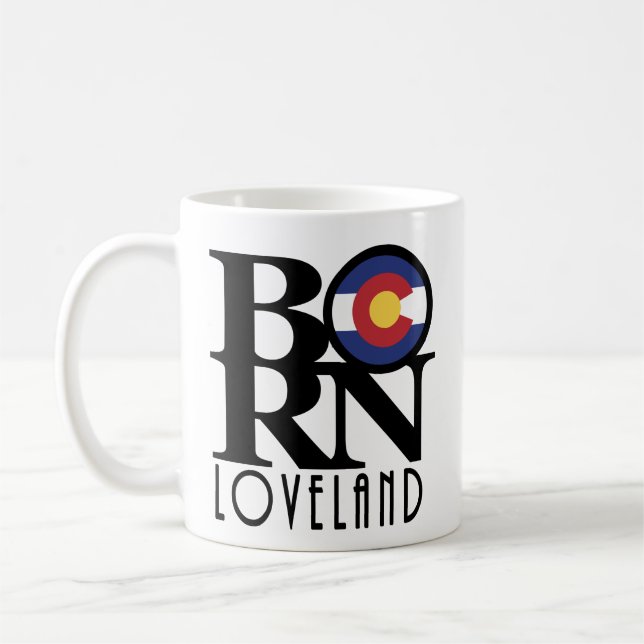 Caneca De Café NASCER Loveland Colorado11oz (Esquerda)