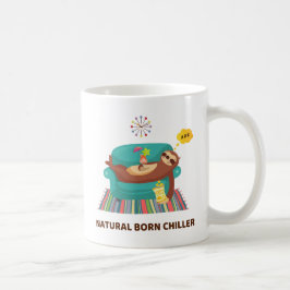Caneca De Café Nascer Natural Chiller Pun Mug