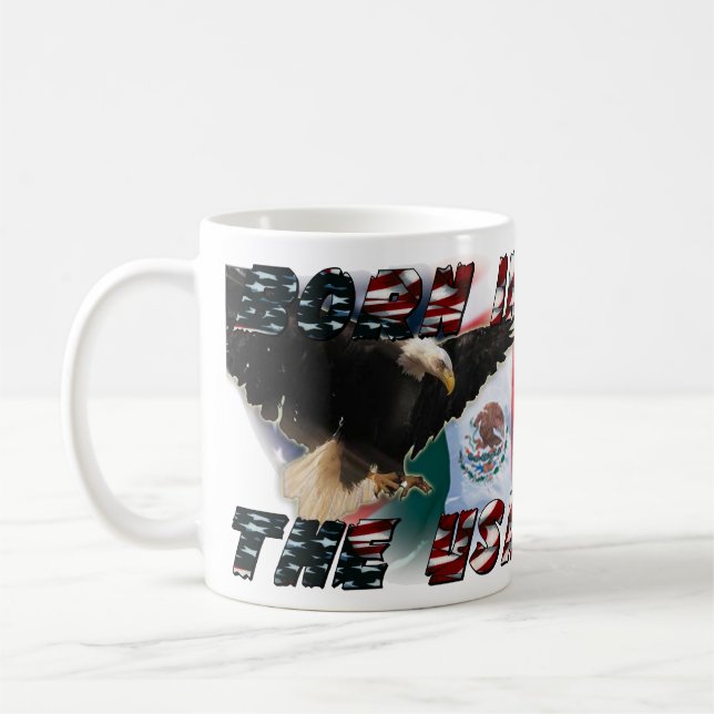 Caneca De Café Nascer no copo de café dos EUA (Esquerda)