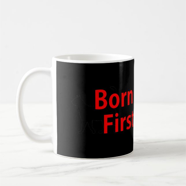 Caneca De Café Nascer OK na primeira vez (Esquerda)