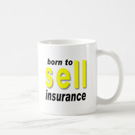 Caneca De Café Nascer para vender o seguro