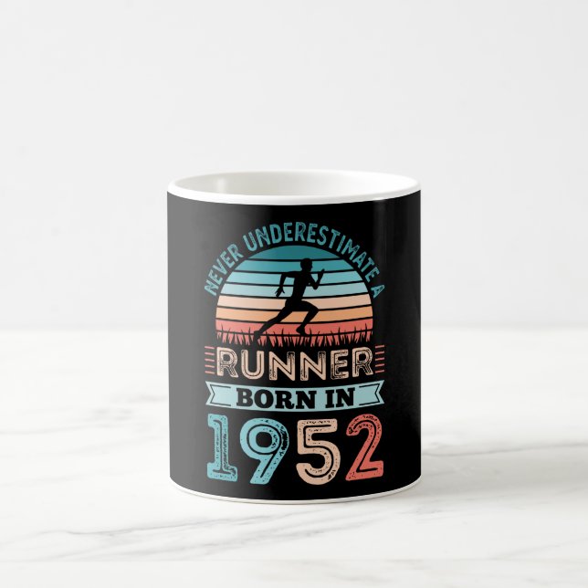 Caneca De Café nascer Runner em Pai de Presente de 70 de 1952 (Centro)