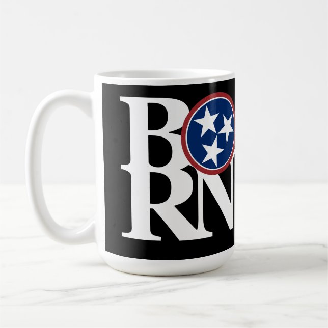 Caneca De Café NASCER Tennessee 15oz Mug Black (Esquerda)