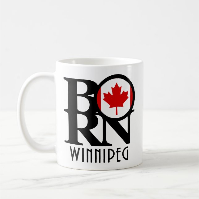 Caneca De Café NASCER Winnipeg 11oz (Esquerda)
