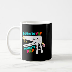 Caneca De Café Nascida Para Fazer Exame Forçada A Espéculo Gineco