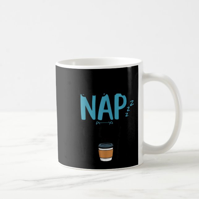 Caneca De Café Nascido Para Dormir Forçado a Trabalhar Engraçado  (Direita)