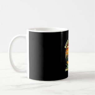 Caneca De Café Nascido para vaguear acampamento em parques nacion