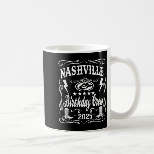 Caneca De Café Nashville Birthday Bash 2025