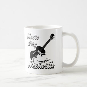 Caneca De Café Nashville. Cidade da Música