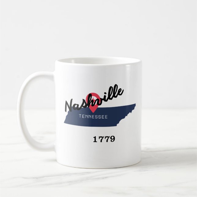 Caneca De Café Nashville coffee mug  (Esquerda)