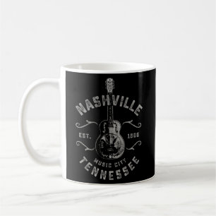 Caneca De Café Nashville Music City Usa