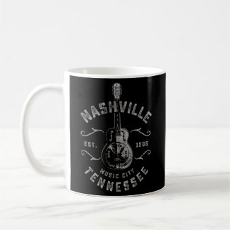 Caneca De Café Nashville Music City Usa