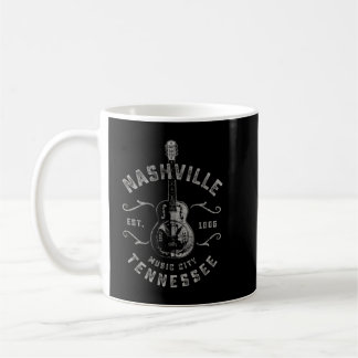 Caneca De Café Nashville Music City Usa Vintage.png