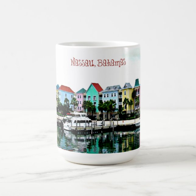Caneca De Café Nassau Bahamas (Centro)