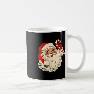 Caneca De Café Natais vintages Papai Noel Enfrentam Fashi Antigo