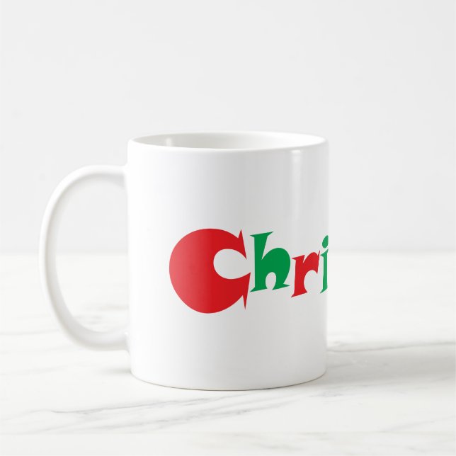 Caneca De Café Natal (Esquerda)