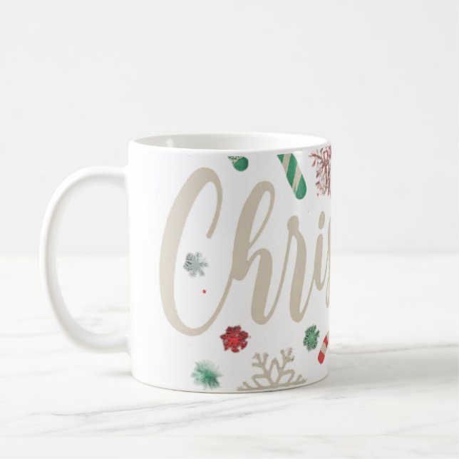 Caneca De Café Natal (Esquerda)