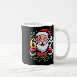 Caneca De Café Natal 67 Funny Xmas Seis Sete Suéter Feio 6-7