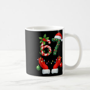 Caneca De Café Natal 67 Seis Sete Meme Pijamas Festa Geração Al