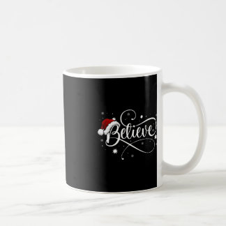 Caneca De Café Natal - Acredite no Pai Natal Acredite no Natal