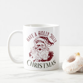 Caneca De Café Natal Antigo Alegre e Divertido