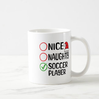 Caneca De Café Natal bom jogador de futebol malvado Lis
