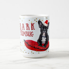 Caneca De Café Natal bonito dos amantes do cão da farsa do LATIDO