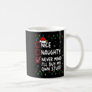 Caneca De Café Natal Bonito Travesso Não Se Preocupe Vou Comprar