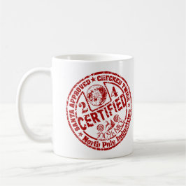 Caneca De Café Natal "Certified Nice"