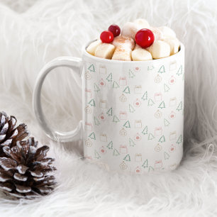 Caneca De Café Natal Chic