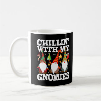 Caneca De Café Natal Chilling' Com Minha Xadrez de Buffalo X