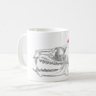 Caneca De Café Natal Ciência Mug Lemur Skur no Natal