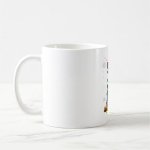 Caneca De Café Natal Com Cão Rottweiler