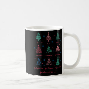 Caneca De Café Natal cristão Gálatas 5 22-23 Fruto do