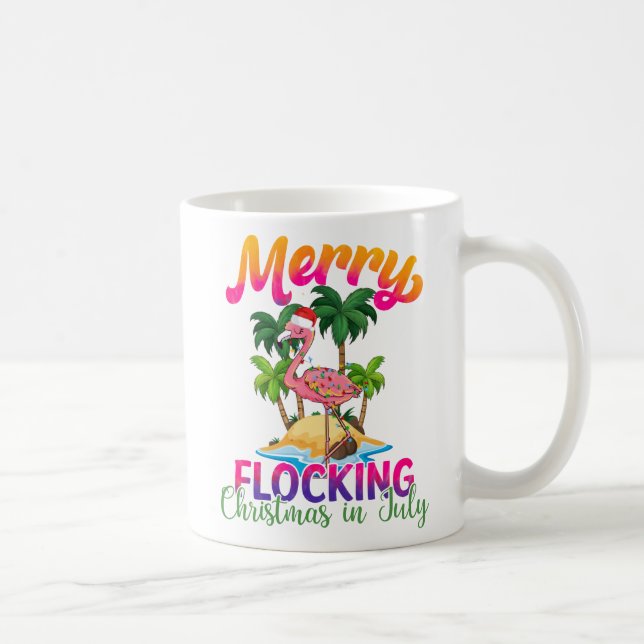 Caneca De Café Natal de bloqueio de feliz | Natal em julho (Direita)