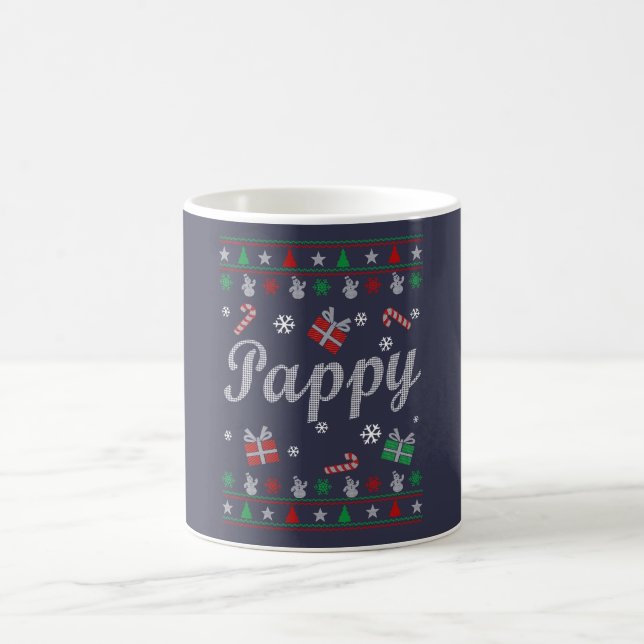 Caneca De Café Natal de Pappy (Centro)
