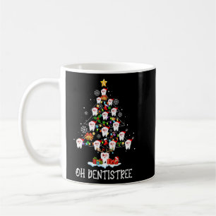Caneca De Café Natal Dentistree Xmas Tree Dental Hygie D