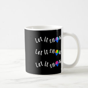 Caneca De Café Natal Divertido Em Julho Deixe-o Neve Cone Raspadi