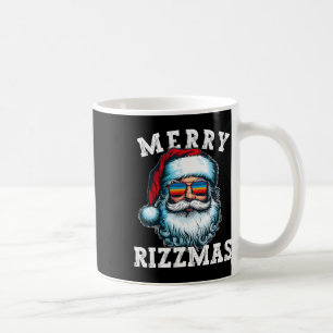 Caneca De Café Natal Divertido Rizz Meme Feliz Rizzmas Para Moda