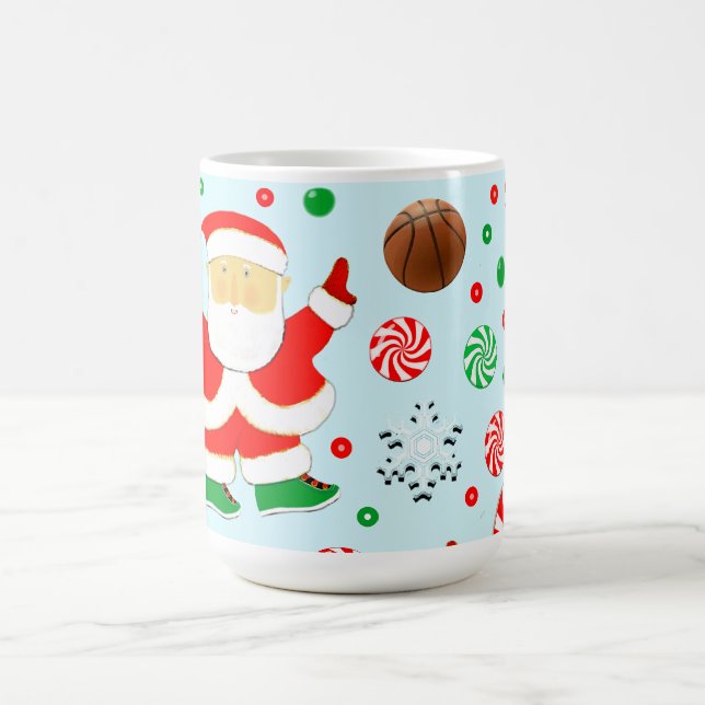 Caneca De Café Natal do Basquetebol (Centro)