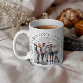 Caneca De Café Natal do Business Modern Arch