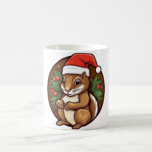 Caneca De Café Natal do Esquilo