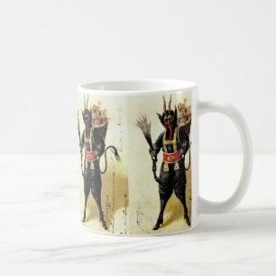 Caneca De Café Natal do Krampus Assusty Demon Holiday